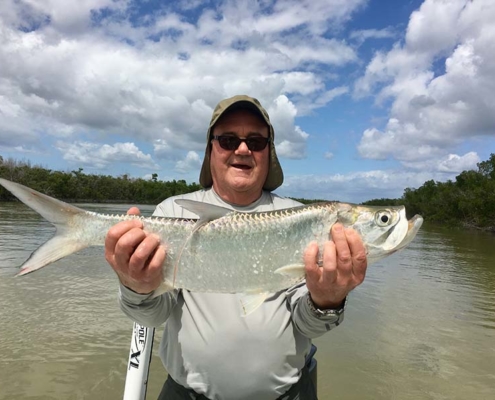 Permit caught while Backcountry Fishing in Islamorada FL